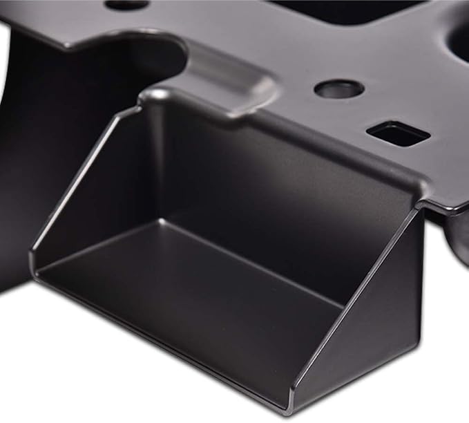 ANDPLAY Center Console Cup Holder Compatible with Ford F250 F350 F450 F550 1999 2000 2001 Super Duty Truck Black
