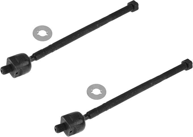 TRQ Front Inner Tie Rod Set 2 Piece Compatible with 2003-2006 Subaru Baja 93-97 Impreza 90-04 Legacy 00-04 Outback