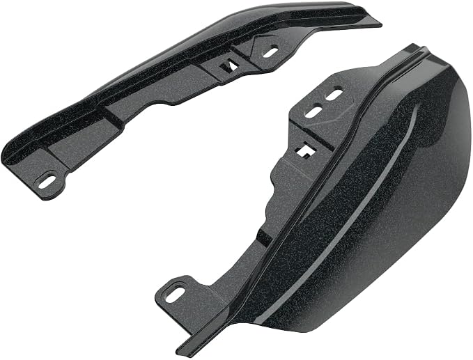 Advanblack 2025 RG Mid Frame Air Deflectors Compatible for Harley Touring Street Glide, Road King, Electra Glide, 2009-2025 (Iron Horse Metallic)