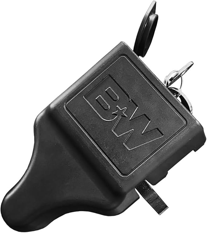B&W Trailer Hitches Tow & Stow Pin Lock - All-in-One Lock for Adjustment Pins - TS51241