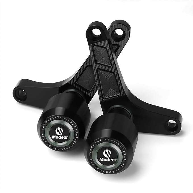 Modeer Motorcycle Frame Sliders Compatible with NINJA 1100SX Ninja 1100 SX 2025+ Falling Protector Crash pads ninja1100sx ninja 1100 sx Accessories (titanium)