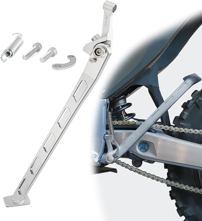 Xitomer Dirt Bike Kickstand Compatible with Stark Varg MX & EX Electric Off-Road Bike Motorcycle Side Stand Foot Side Support Sidestand