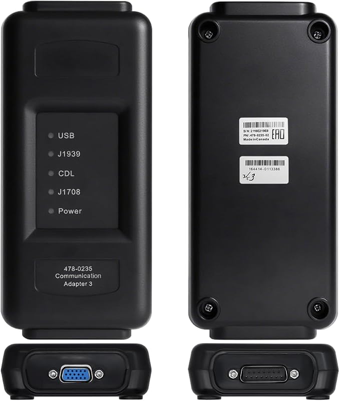 478-0235 538-5051 ET4 Communication Adapter 3 Tool ET-4 IV Diagnostic Adapter 2019C Version for CAT Heavy Equipment with 6 & 9&14 Pins Cable 478-0235