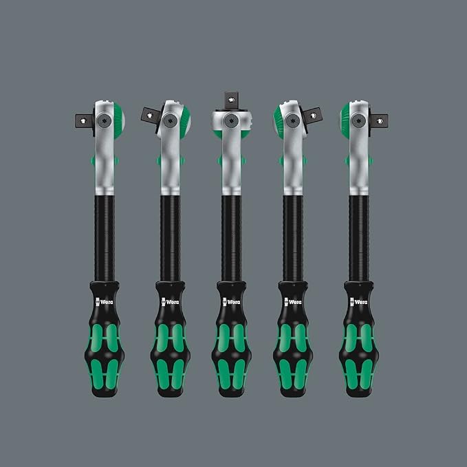 Wera - 5073262001 Zyklop 8000 C SB Ratchet, Square Socket 1/2"