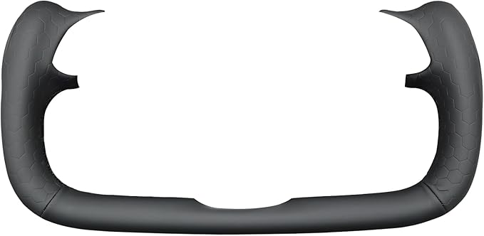 MEWANT Steering Wheel Cover for Yoke Style Steering Wheel for Tesla Model S 2021-2023 / Model X 2021-2023 Made of Black Microfiber Leather