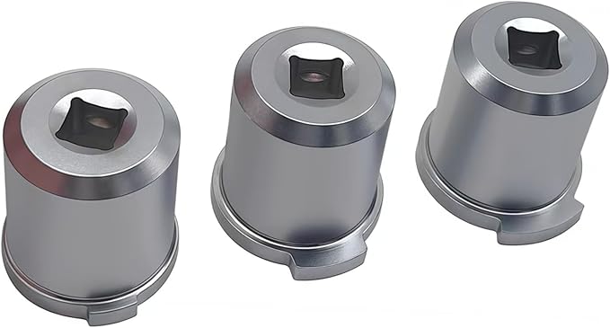 3PCS Camshaft Adapter Socket Set, Camshaft Turning Tool Compatible with VW/Audi 4-Cyinder Direct Injection 1.8/2.0 TFSI Engine (EA888), VM Number T40266 T10567 Replace OE# 06J109088