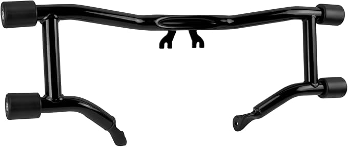 Engine Guard Flat-Out Bar Fit for Harley Touring Street Glide Road Glide Road King Electra Glide Ultra (F- Engine Guard for 14-23 Touring)