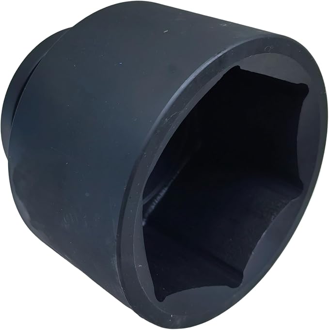 1" Drive 3-1/2" Jumbo Impact Socket, 6-Point, Heat Treated Cr-Mo Alloy Steel