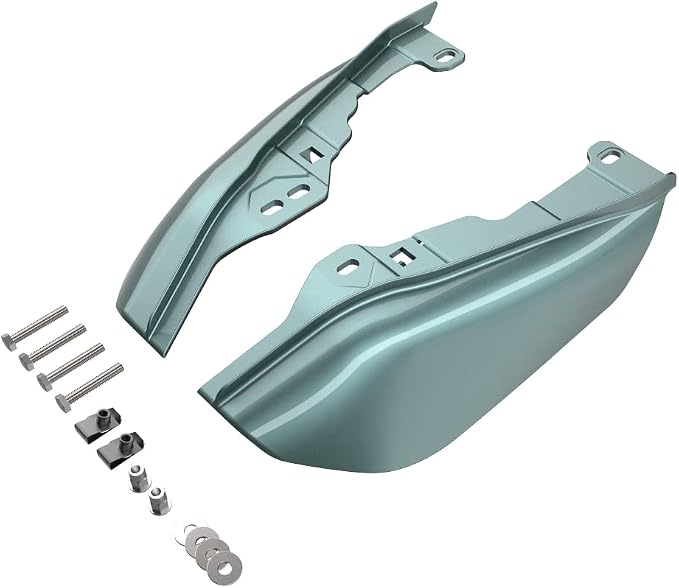 Advanblack 2024 RG Mid Frame Air Deflectors Compatible for Harley Touring Street Glide, Road King, Electra Glide, 2009-2025(Spruce)
