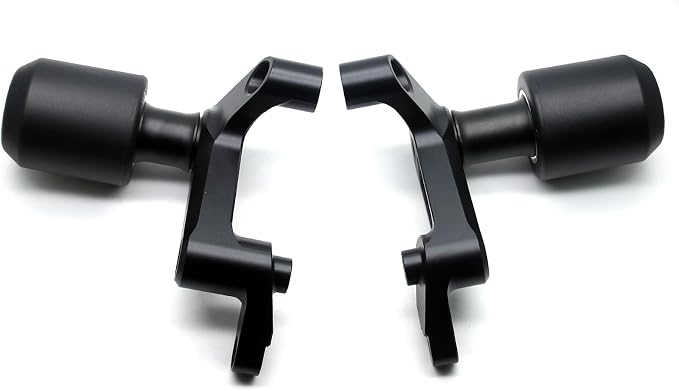 MZS Motorcycle Frame Sliders, Crash Protector Falling Protection Guards Kits Accessories No Cut Black Compatible with 790 Models 2018-2025/890 Models (Not Adventure) 2020-2025