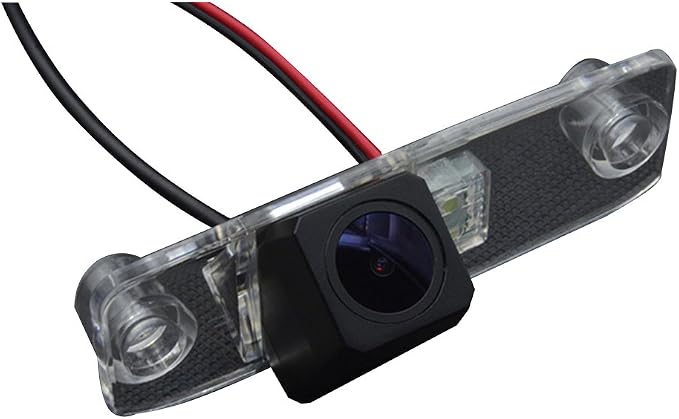 1280p Super Pro Waterproof Car Rear View Backup License Plate Light Camera Viewing Angle Night Vision, Replacement for Hyundai Sonata KIA Cerato/Forte K3/Sirento E/Sorento MX/Chrysler Sebring 300C