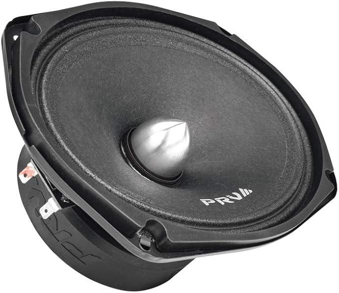 PRV AUDIO 2X 69MR500-4 Bullet Midrange 6x9 Speakers 500 Watts Program Power, 4 Ohm High Performance Pro Car Audio Loudspeaker with 1 Exclusive Lanyard (2 Speakers)