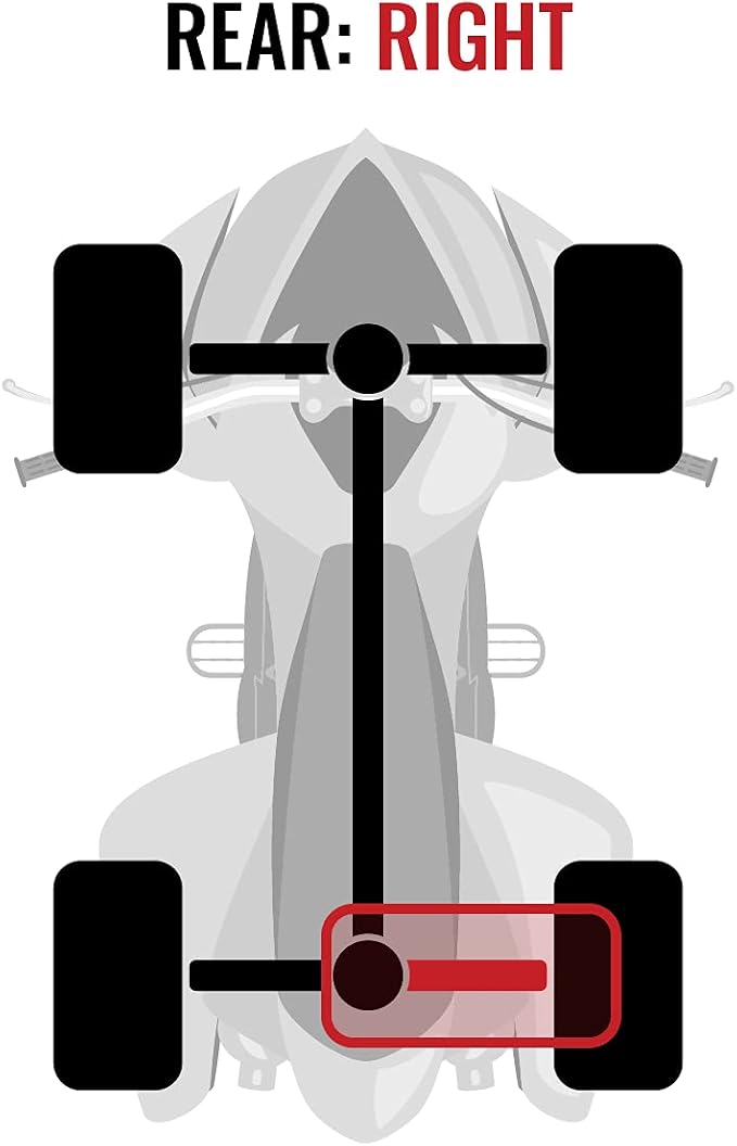 Sixity XT Rear Right CV Axle for Can-Am Commander 1000 DPS LTD X XT 2011-15 | XT-P 800R Max. Complete axle assembly with a 5140 chrome steel shaft, inboard and outboard CV joints, fully assembled
