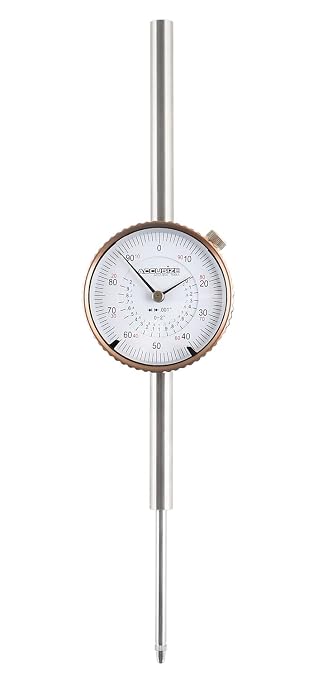 Accusize Industrial Tools 0-2'' by 0.001'' Dial Indicators, P900-S103 | 0-2" x 0.001", AGD2 Style, Lug Back