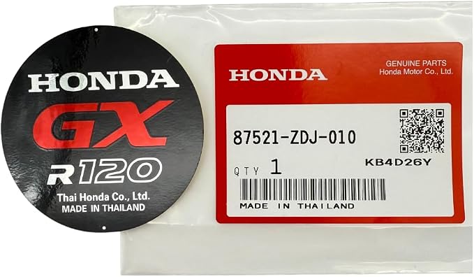 Genuine Recoil Starter Assy. *NH1* 28400-ZDJ-003ZB Genuine Emblem 87521-ZDJ-010 for Honda GXR120RT GXR120
