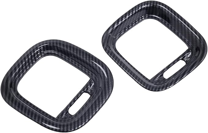 for Dodge Charger 2015-2023 Interior Accessories Air Vent Cover AC Outlet Cover Trim kit ABS Carbon Fiber