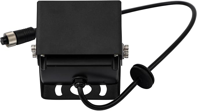Buyers Products 8883101 Heated Night Vision Backup Camera with Audio, IP69K Waterproof Truck & Trailer Rear View Camera, 120 Wide Angle, 4-Pin Connection, Standard Bracket Mount Add-On
