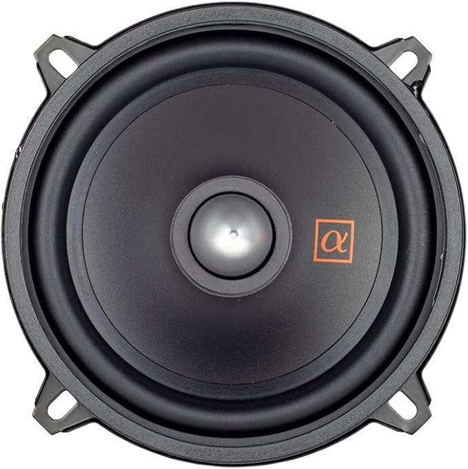 Alphasonik 1 Pair of NS500C Neuron Series 5.25" (360 Watts Max for The Pair) 180 Watts Max Per Component 2-Way Component Speaker Set with 1" Silk Dome Tweeter External Crossover Grilles Included