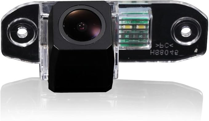 Vehicle Backup License Plate Cameras Car Rear View Backup Camera for Volvo S80L /S40L/S80/S40/S60/V60/XC90/XC60/C70/s60L Parking Reverse HD Waterproof (Model B= 2 x Screw Connector)