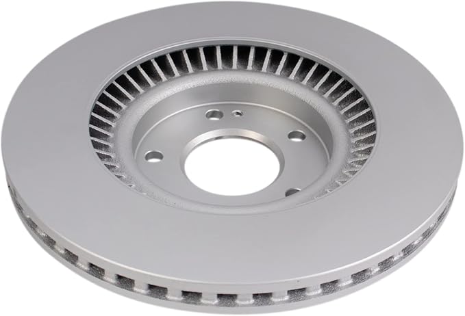 TRQ Front Brake Rotor Set G Coated Vented Compatible with 2013-2020 Hyundai Santa Fe 2013-2018 Santa Fe Sport 2019 XL 2014-2020 Kia Sorento