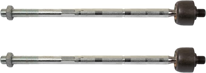 TRQ Front Inner Tie Rod Set 2 Piece Compatible with 2016-2020 Fiat 500X 2015-2020 Jeep Renegade