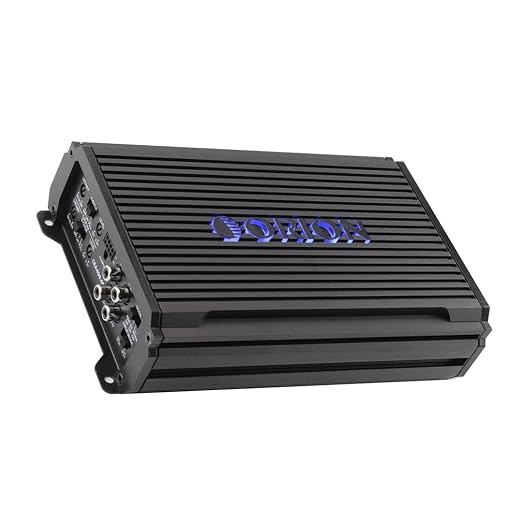 Orion Cobalt Elite CEA400.4D Class-D Compact 4-Channel High Efficiency Car Audio Amplifier, 400W RMS, Full-Range Power, Variable High & Low Pass Filters, 2/4 Ohm Stable, MOSFET Power Supply