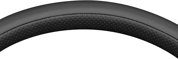 MEWANT Hand Stitch Steering Wheel Cover for Toyota Land Cruiser 2024-2026, Custom Fit DIY Wrap Interior Accessories
