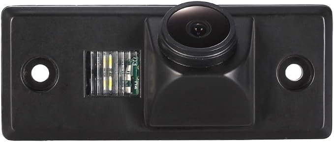 HD 1280Pixels IP68 170° Reversing Plate Light License Rear View Backup Camera Compatible with Golf MK5/Polo 3C/Jetta/Passat/Sharan/Bora/Skoda Scirocco Fabia/Porsche Cayenne/Touran/Santana/Audi TT 8J