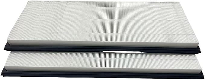 Engine Cabin Air Intake Filters Compatible with 2020-2026 Tesla Model Y Air Intake Filtration 3Micron-Particles Biochemical Defense with Activated Carbon Filter 1658375-00-A 1658376-00-A 1107681-00-A