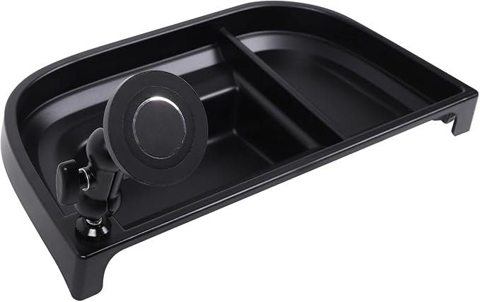 Aunginsy Center Console Dashboard Storage Tray with Magnetic Phone Holder Compatible with Ford Maverick 2022-2024 Instrument Multi-Functional Mobile Phone Mount Storage Box Organizer Tray Accessories
