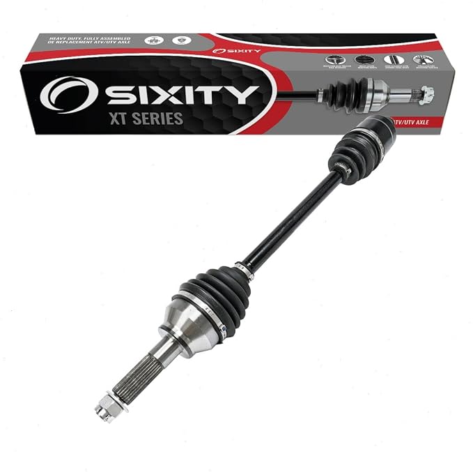 Sixity XT Rear Right CV Axle for Polaris Ranger 1000 EPS Premium 2019-21 | Crew 570-4 XP 20th Anniversary High Lifter Edition Northstar HVAC Trail Boss Ultimate Texas 900
