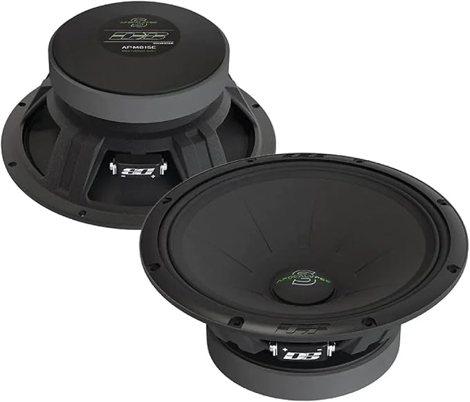 Deaf Bonce Apocalypse Black 8" 170W RMS 4-Ohm Midrange Speakers Pair/AP-M81SE
