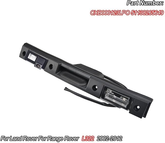 Vehicle Backup Camera Waterproof Car Rear View Camera Trunk Handle Parking Camera for Land Rover Range Rover III L322 2002/03-2012/08 XFJ000020 CXB000123LPO 51138265649