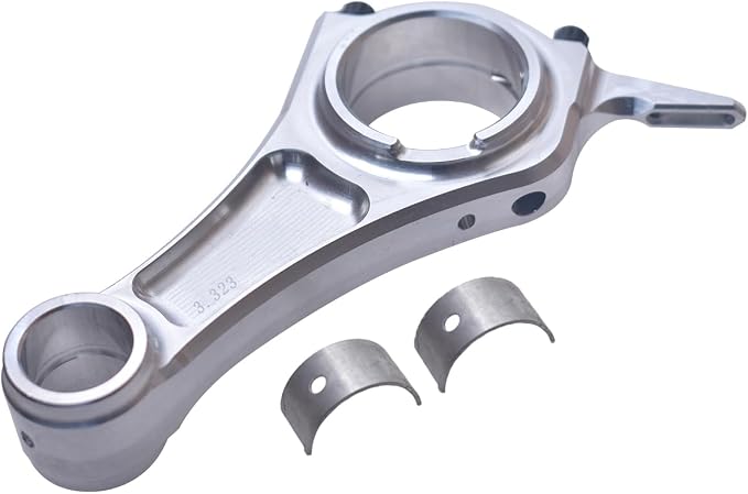 Billet Rod（3.323） Kit With bearing inserts and 68mm Flat Top Piston for Honda GX200 Clone Engine