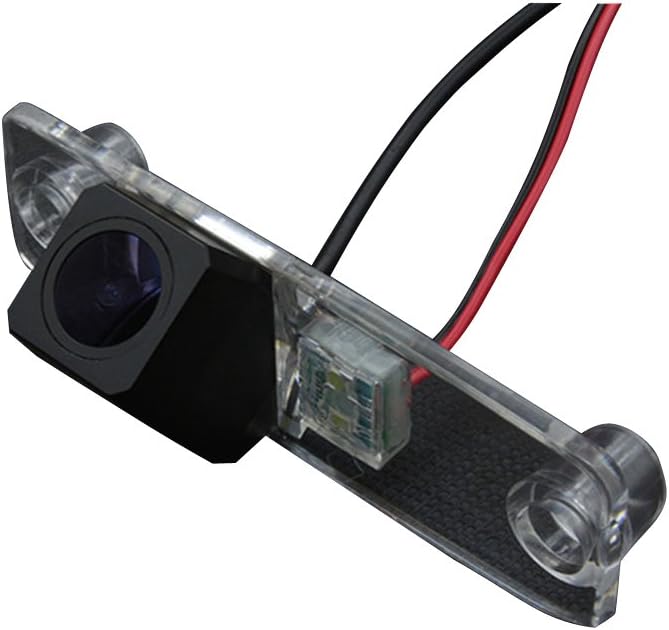 1280p Super Pro Waterproof Car Rear View Backup License Plate Light Camera Viewing Angle Night Vision, Replacement for Hyundai Sonata KIA Cerato/Forte K3/Sirento E/Sorento MX/Chrysler Sebring 300C