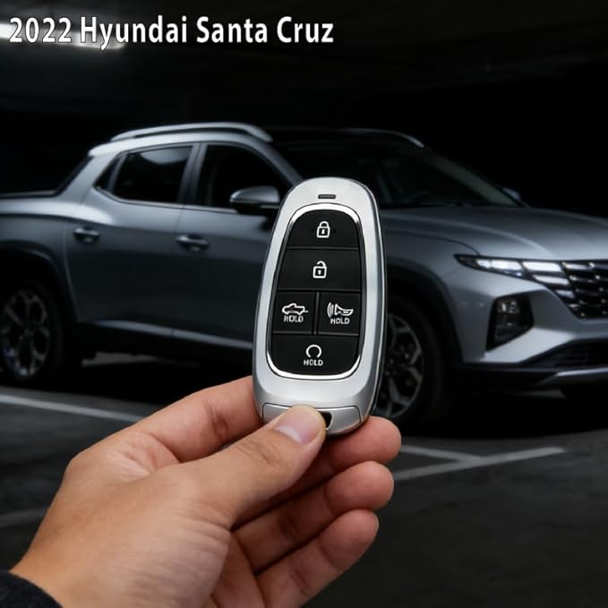 Replacement for 2022 Hyundai Santa Cruz Key Fob Remote Control TQ8-FOB-4F27 5 Buttons 47 Chip 434MHz