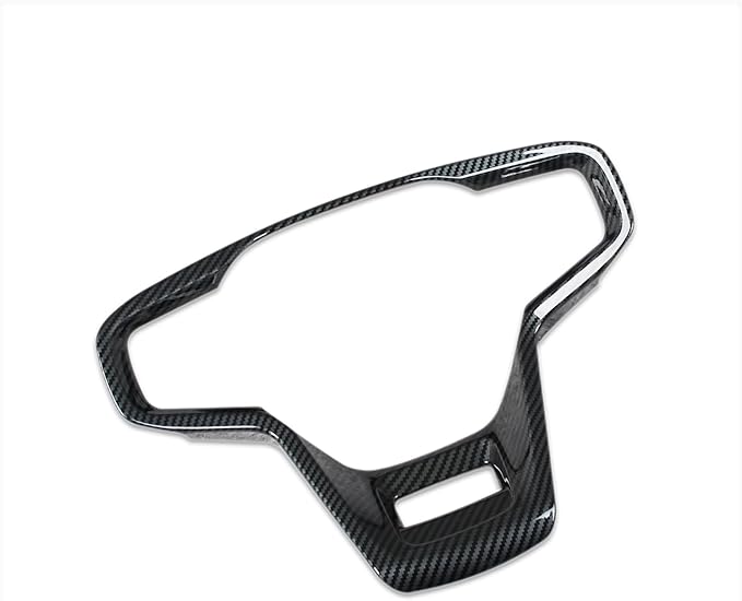for Ford Bronco 2023 2024 2025 Wheel Steering Trim Panel Cover Trims ABS Carbon Fiber Pattern