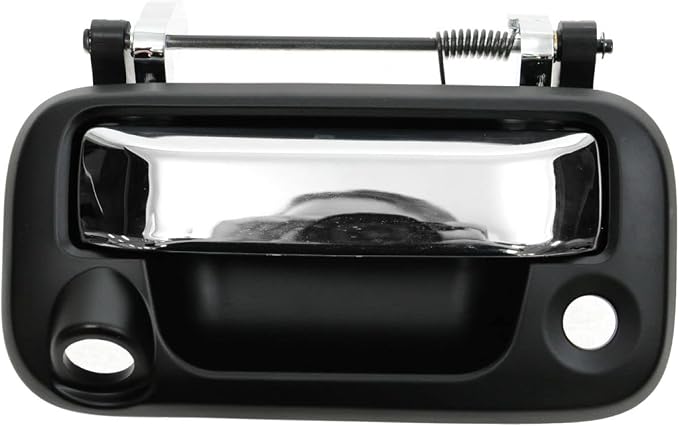 TRQ Rear View Camera Add On Kit w/Wiring Harness & Tailgate Handle Compatible with Ford