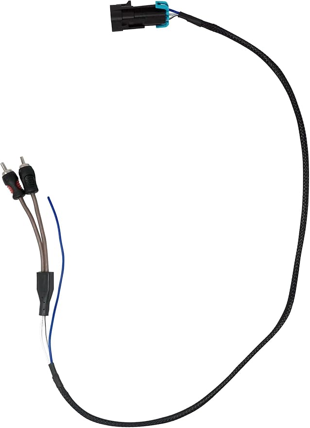 UTV Stereo Polaris Ranger 1500 Subwoofer RCA Output Harness