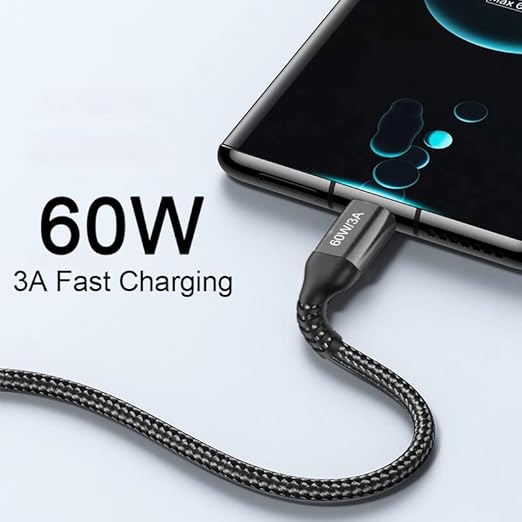 60W USB C to USB C Cables (6.6FT 2Pack),Type-C to Type-C Cable,Fast Charging Cord Compatible for iPhone 15,MacBook Pro/Air,iPad Mini 6,Samsung Galaxy S23/S22/S21 Ultra,A90/A80,Google Pixel 6 Pro/4/4XL