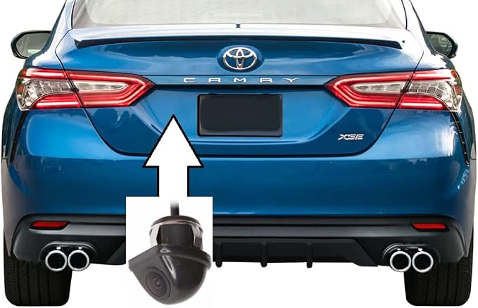 16-Pin Plug-and-Play Backup Camera Kit for Select 2012-2015 Toyota Subaru Scion with 6.1" Factory Display – HD Wide-Angle Reverse Camera, No Wire Cutting