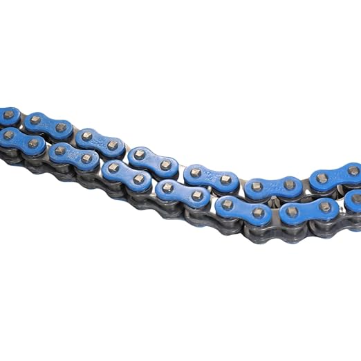 DONGHUA (520HLX2) high Strength Sealed 520 X-Ring Chain 120 Links with Connecting Link (Blue)