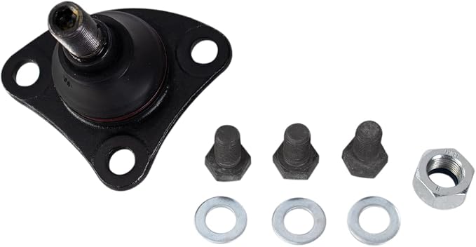 TRQ Front Lower Ball Joint Set Compatible with 2014-2022 Ram ProMaster 1500, 2500, 3500