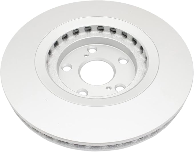 TRQ Front Brake Rotors Set Vented Premium G-Coated Compatible with 2015-2017 Lexus NX200t 2018-2021 NX300 2015-2021 NX300h 2010-2015 RX350 RX450h 2008-2019 Toyota Highlander 2011-2020 Sienna