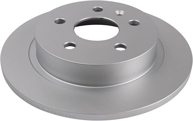 TRQ Rear Brake Rotor Set G Coated Solid Compatible with 2012-2016 Buick LaCrosse 2011-2017 Regal 2013-2015 Chevrolet Malibu 2016 Malibu Limited