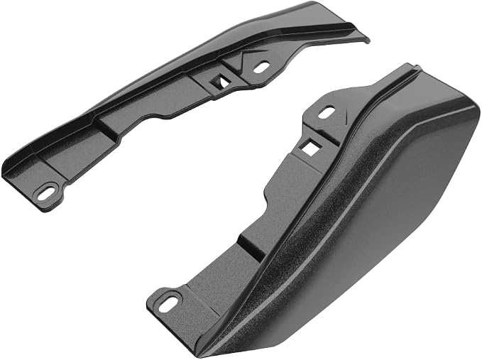 Advanblack 2025 RG Mid Frame Air Deflector, Raven Fade Harley Air Deflector Heat Shield Compatible for Harley Touring Street Glide, Road King, Electra Glide, 2009-2025
