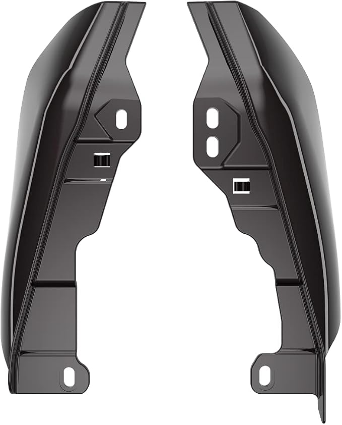 Advanblack 2024 RG Mid Frame Air Deflectors Compatible for Harley Touring Street Glide, Road King, Electra Glide, 2009-2025(Blackened Cayenne)