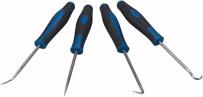 OTC 8262 6.5" Short Pick and Hook Set - 4 Piece