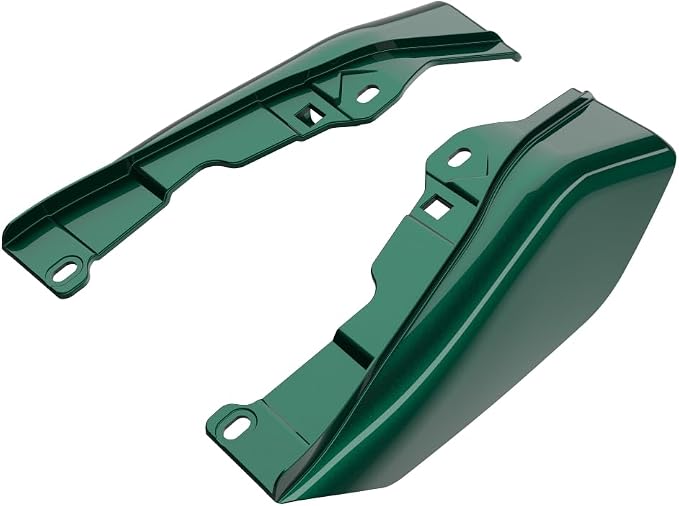 Advanblack 2024 RG Mid Frame Air Deflectors Compatible for Harley Touring Street Glide, Road King, Electra Glide, 2009-2025(Alpine Green)