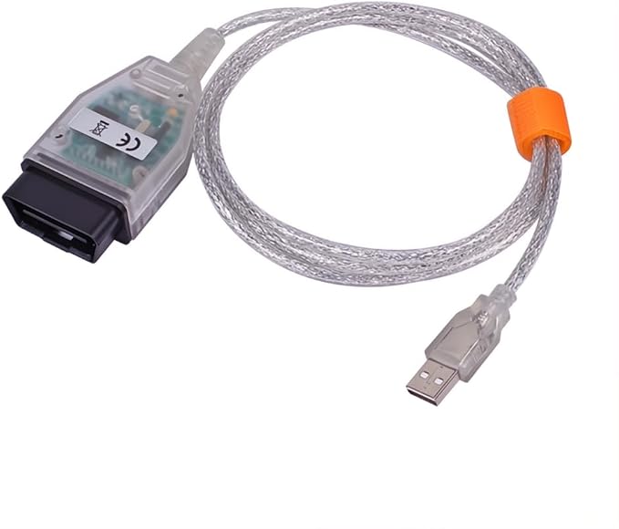 Mini Vci J2534 Cable for Toyota able Connector Scanner Adapter for Toyota TIS Techstream, 16pin Programming Diagnostic Cable TIS Techstream OBD2 USB Cable for Win XP/ WIN7 32 bits